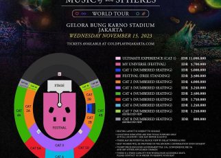 Ini Harga Tiket Konser Coldplay di Indo - IDNCash