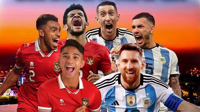 Hasil Bola Tadi Malam Pertandingan Indonesia vs Argentina - IDNCash